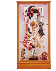 羽子板飾り「さくら」(豊久)
